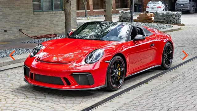 2019 Porsche 911 Speedster Cabriolet 2D