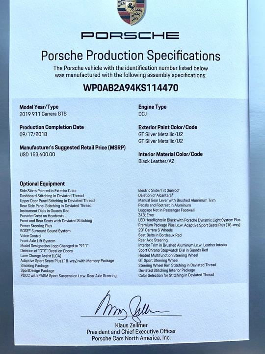 2019 Porsche 991 Carrera GTS - Image 2 of 31