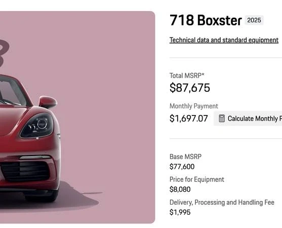 2019 Porsche 718 Boxster - Image 2 of 2