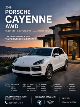 2019 Porsche Cayenne