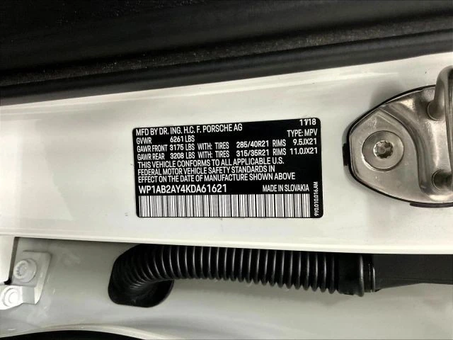 2019 Porsche 9Y0/9Y3 Cayenne S - Image 31 of 31