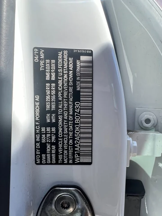 2019 Porsche Macan - Image 7 of 15