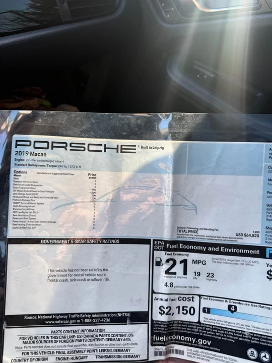 2019 Porsche Macan - Image 17 of 19
