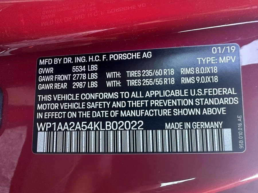 2019 Porsche Macan - Image 13 of 14