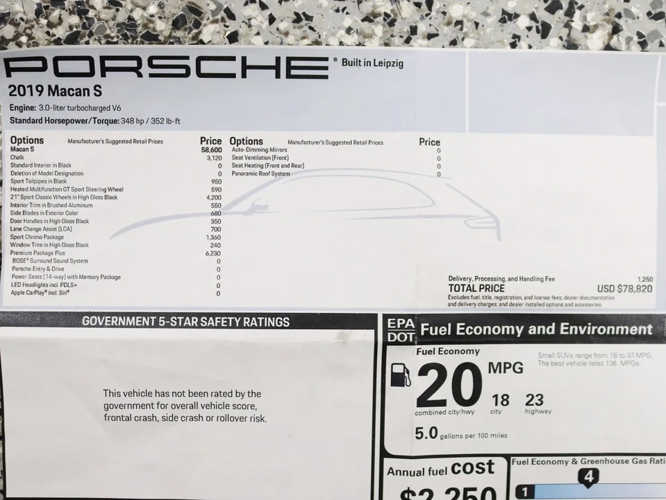 2019 Porsche Macan S - Image 2 of 21