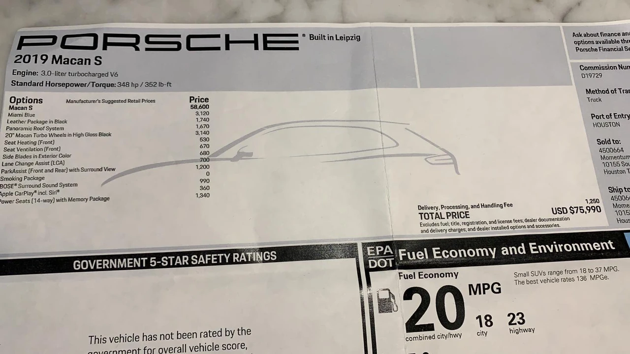 2019 Porsche Macan S - Image 11 of 11