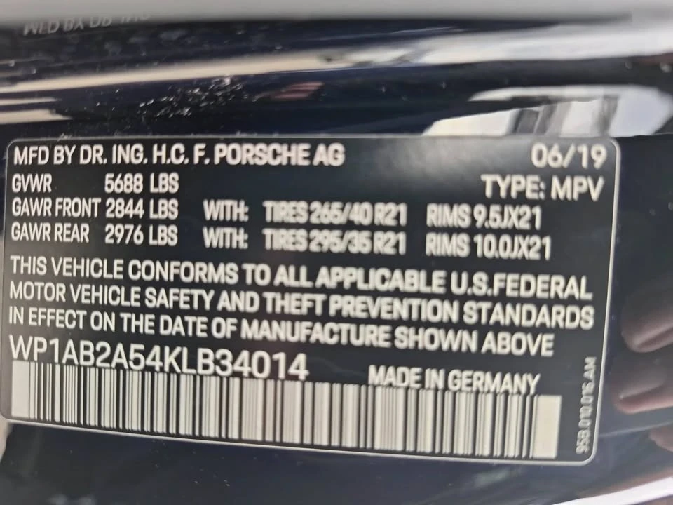 2019 Porsche Macan S - Image 12 of 13