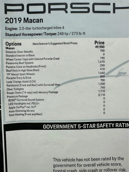 2019 Porsche Macan Turbo - Image 6 of 18