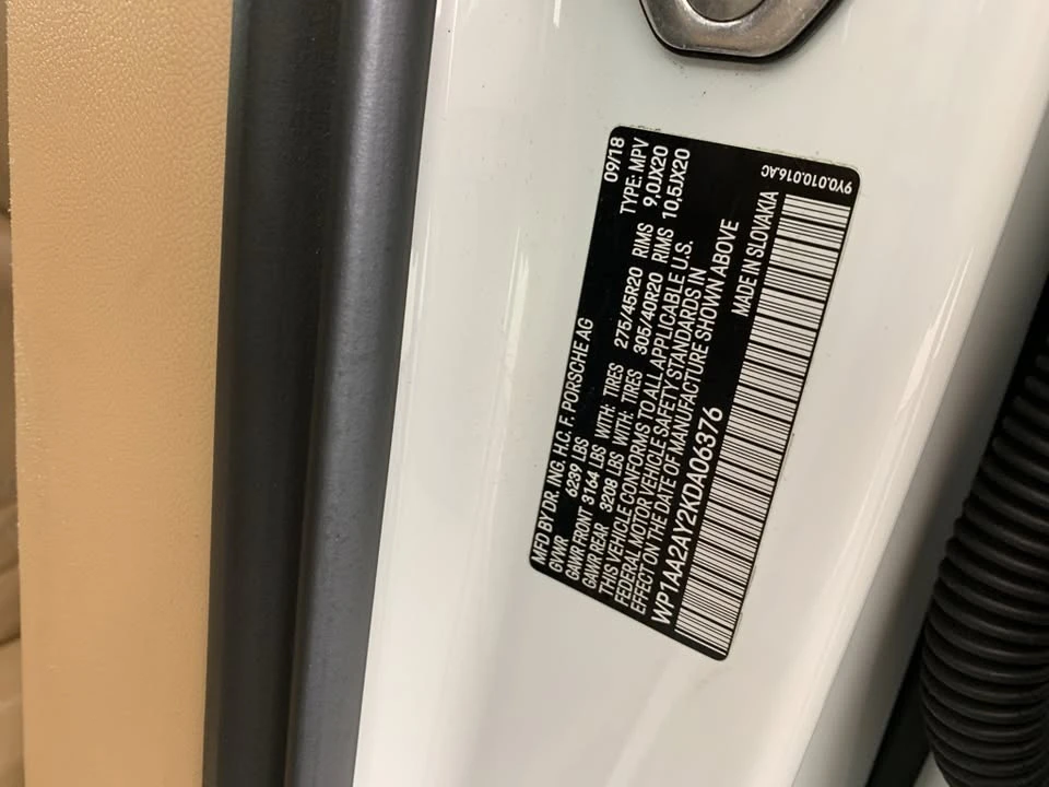 2019 Porsche 9Y0/9Y3 Cayenne - Image 13 of 20