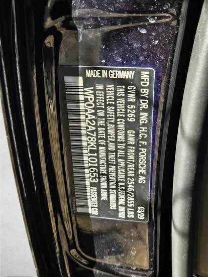 2019 Porsche 971 Panamera - Image 12 of 13
