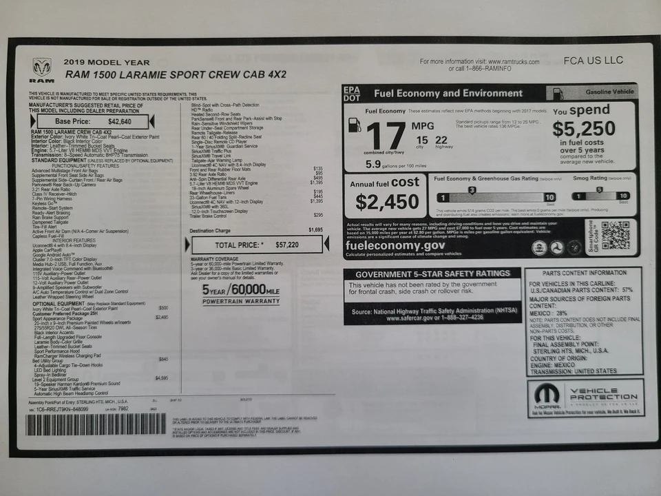 2019 Ram 1500 2nd Gen - Image 25 of 25
