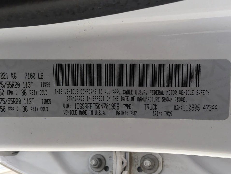 2019 Ram 1500 2nd Gen - Image 9 of 10