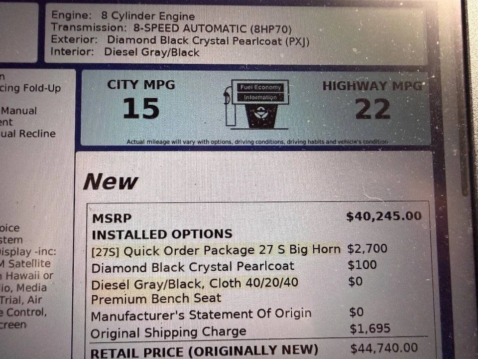 2019 Ram 1500 1st Gen - Image 21 of 25