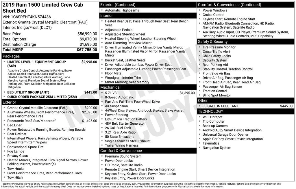 2019 Ram 1500 2nd Gen - Image 3 of 12