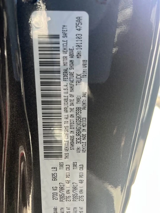 2019 Ram 1500 2nd Gen - Image 6 of 7
