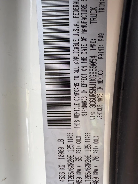 2019 Ram 2500 - Image 11 of 12