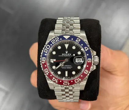 2019 Rolex GMT Master II Pepsi Watch Ref. 126710BLRO Full Set