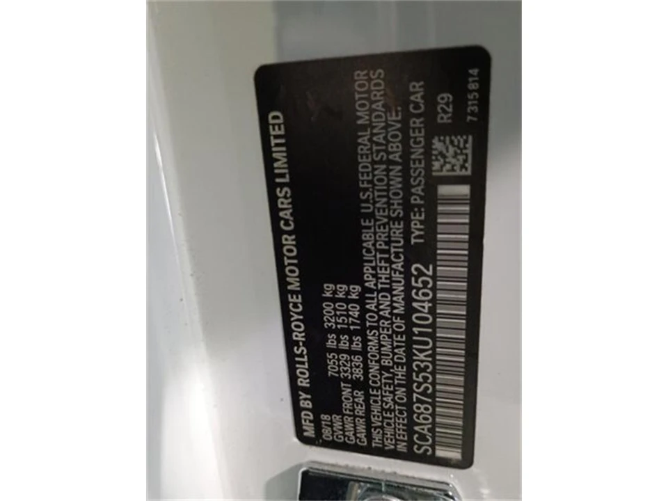 2019 Rolls-Royce Phantom VIII - Image 20 of 20