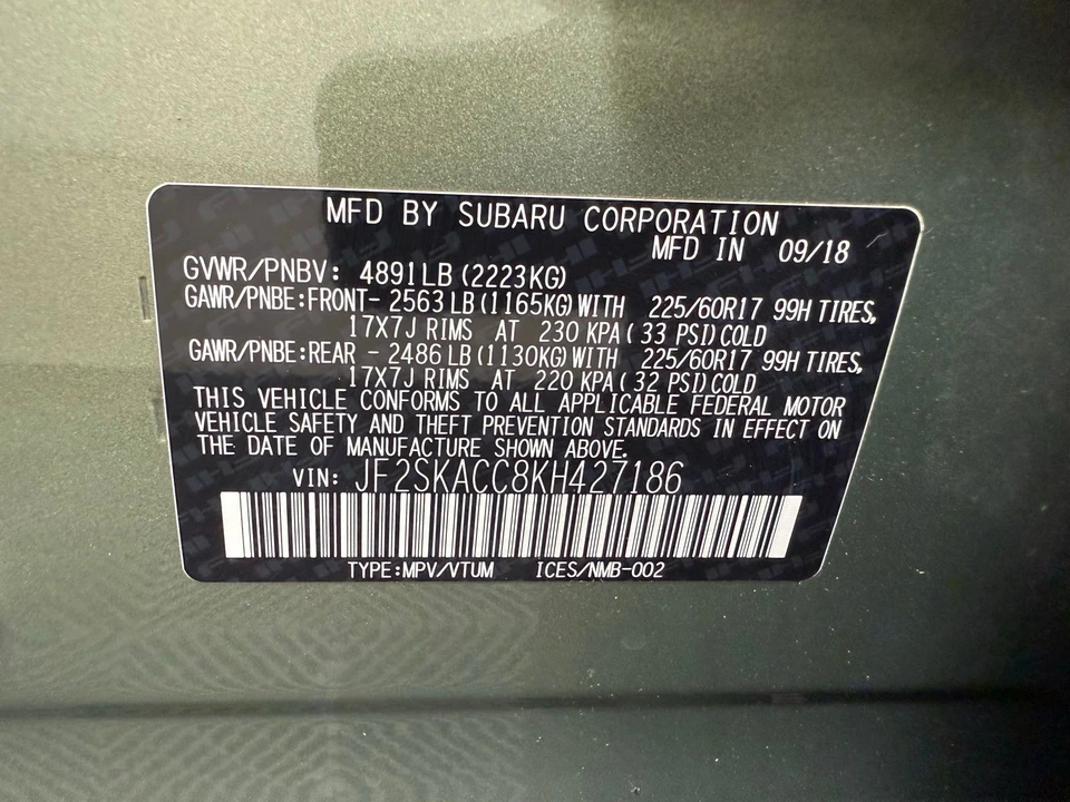 2019 Subaru Forester 5th Gen - Image 15 of 21