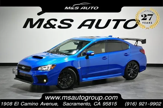 2019 Subaru WRX Limited Manual