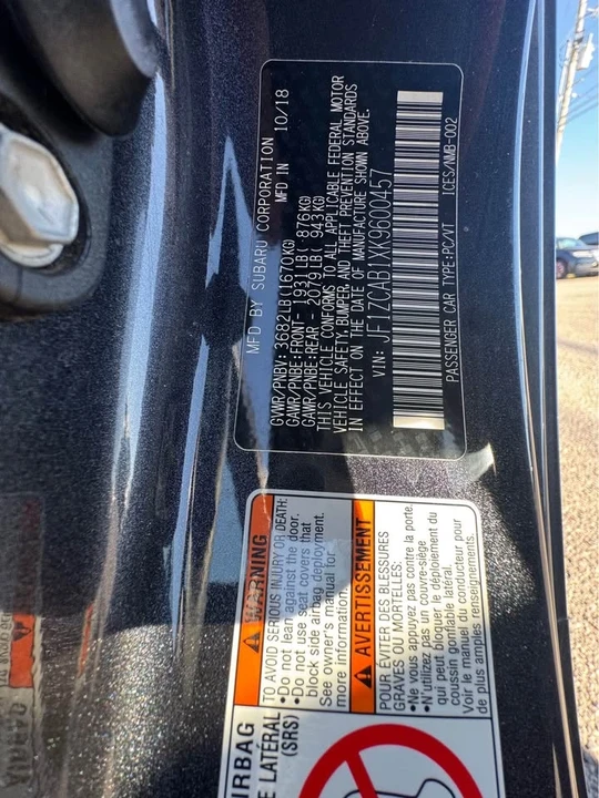 2019 Subaru BRZ 1st Gen - Image 10 of 20