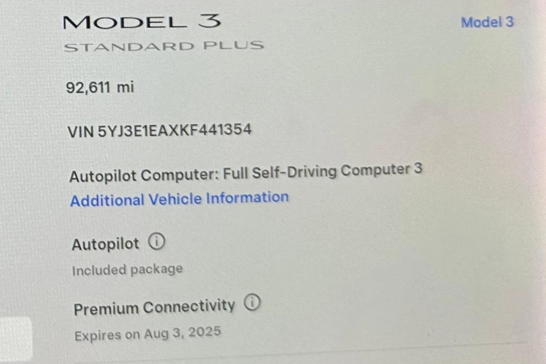 2019 Tesla Model 3 - Image 29 of 31