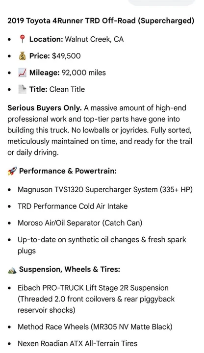 2019 Toyota 4Runner 5th Gen - Image 18 of 20