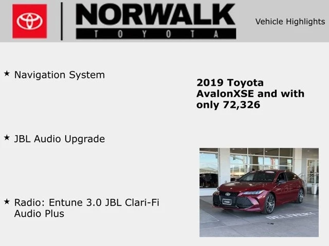 2019 Toyota Avalon 5th Gen - Image 10 of 21
