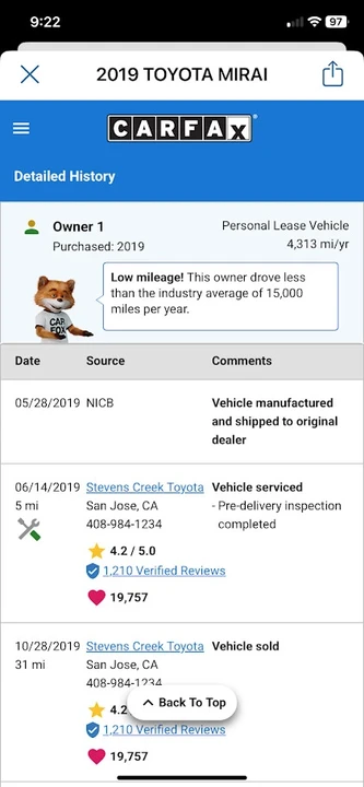 2019 Toyota Mirai - Image 21 of 21