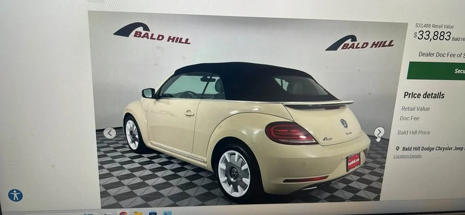 2019 Volkswagen A5 Beetle - Image 5 of 12
