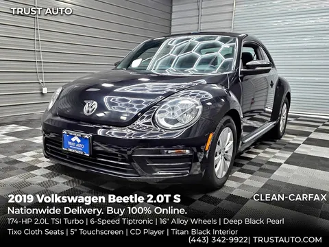 2019 Volkswagen Beetle 2.0T S Hatchback