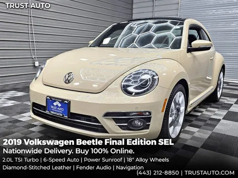 2019 Volkswagen Beetle Final Edition SEL Hatchback