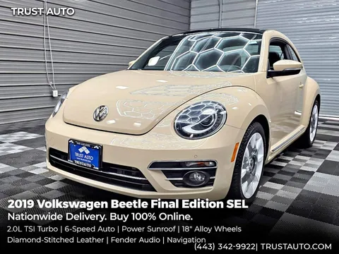 2019 Volkswagen Beetle Final Edition SEL Hatchback