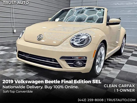 2019 Volkswagen Beetle Final Edition SEL Convertible