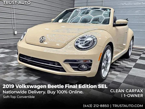 2019 Volkswagen Beetle Final Edition SEL Convertible