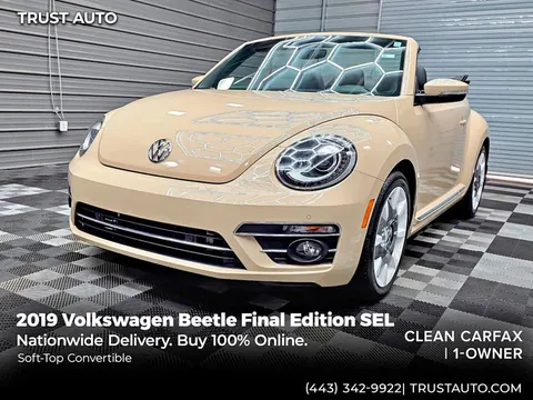 2019 Volkswagen Beetle Final Edition SEL Convertible
