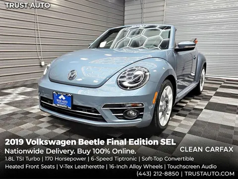 2019 Volkswagen Beetle Final Edition SEL Soft-Top Convertible