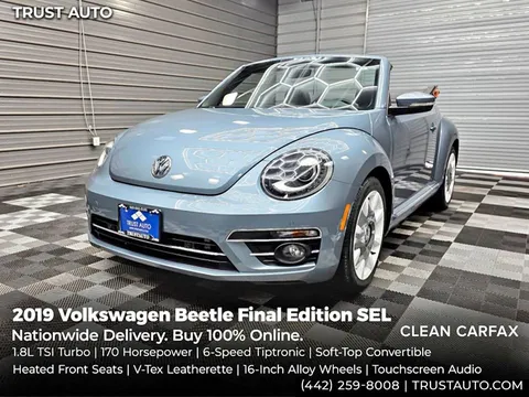 2019 Volkswagen Beetle Final Edition SEL Soft-Top Convertible