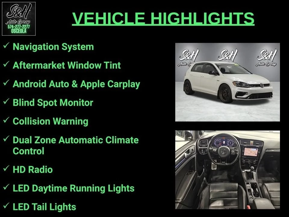 2019 Volkswagen Golf R Mk7 - Image 2 of 19