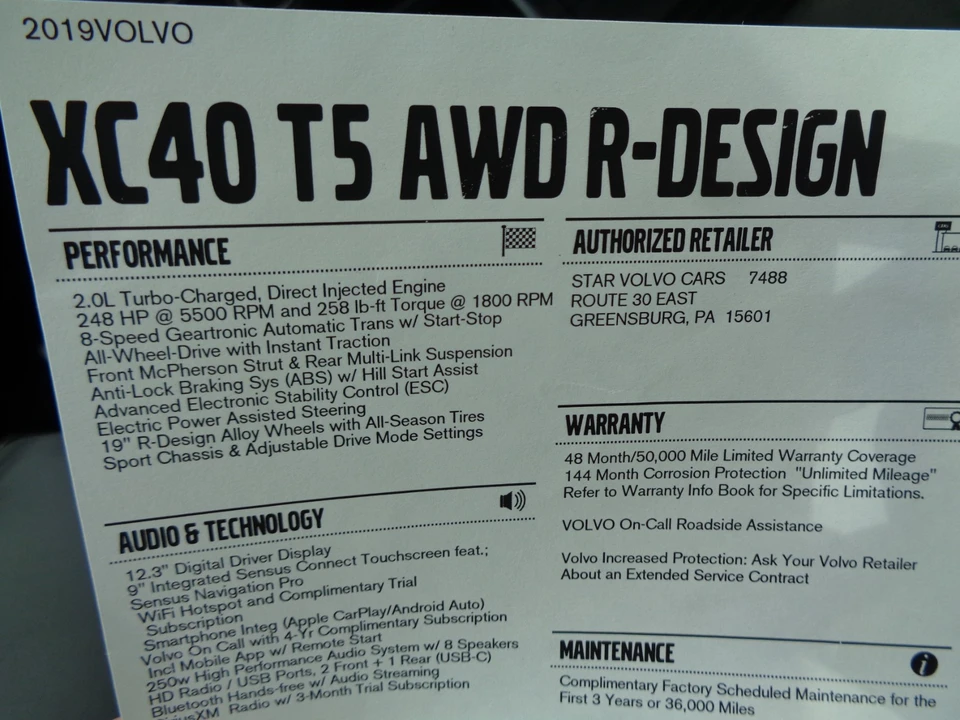 2019 Volvo XC40 - Image 31 of 31