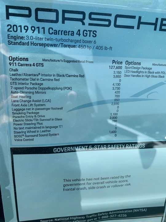 2019 Porsche 991 Carrera GTS - Image 10 of 13