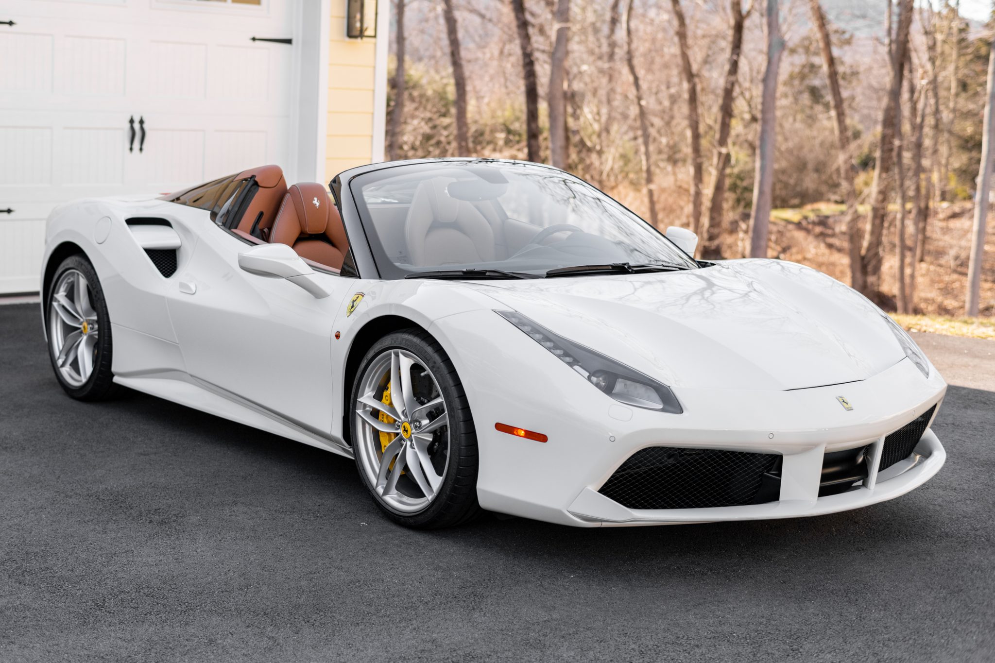 2,100-Mile 2019 Ferrari 488 Spider