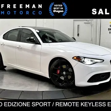 2020 Alfa Romeo Giulia Nero Edizione Sport