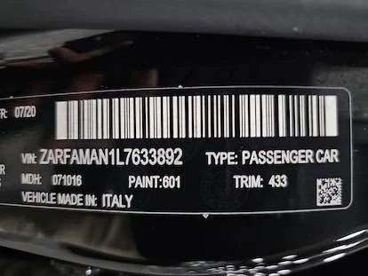2020 Alfa Romeo Giulia - Image 19 of 19