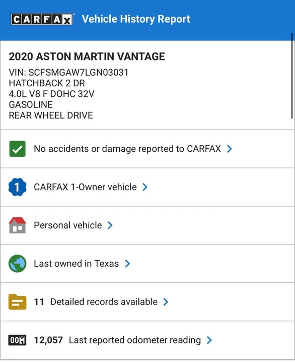 2020 Aston Martin V8 Vantage (2019+) - Image 19 of 19