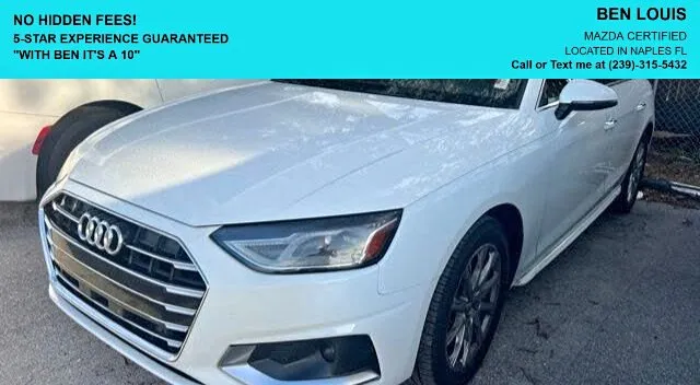 2020 Audi A4 40 TFSI Premium FWD
