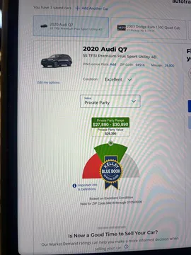 2020 Audi Q7 2.0T Premium Plus Sport Utility 4D