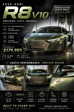 2020 Audi R8 V10