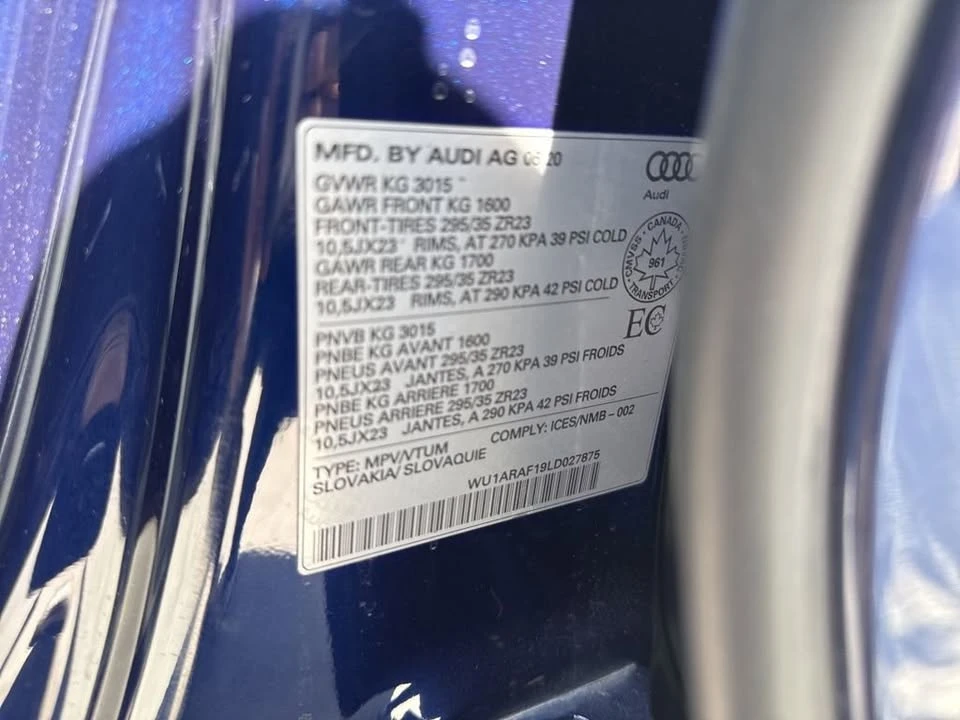 2020 Audi RS Q8 - Image 16 of 16
