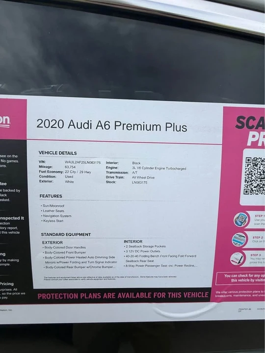 2020 Audi C8 A6 - Image 6 of 6